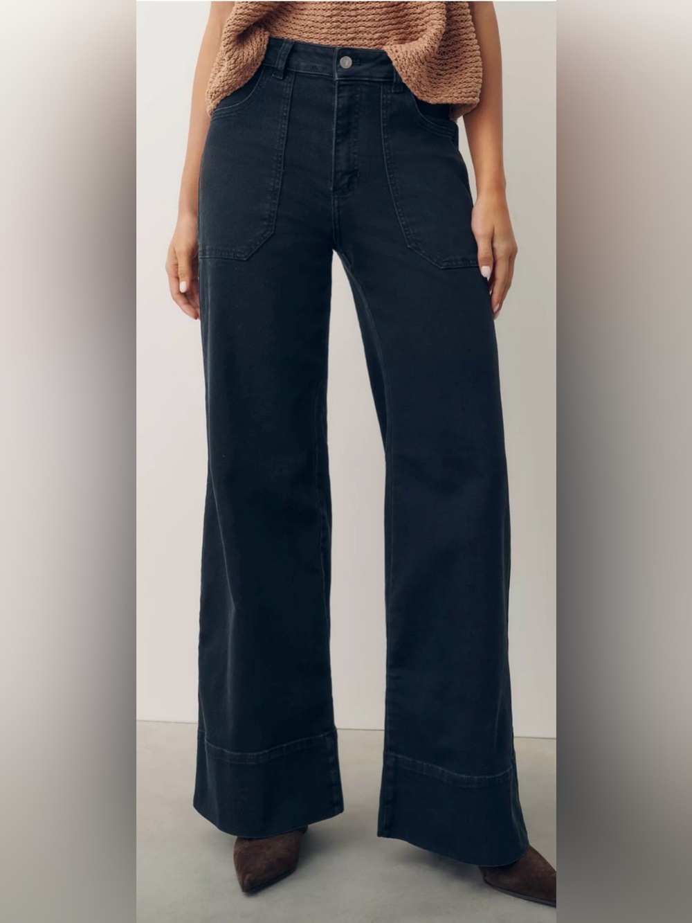 Pilcro Rylan Relaxed High-Rise Flare Jeans 29/31
